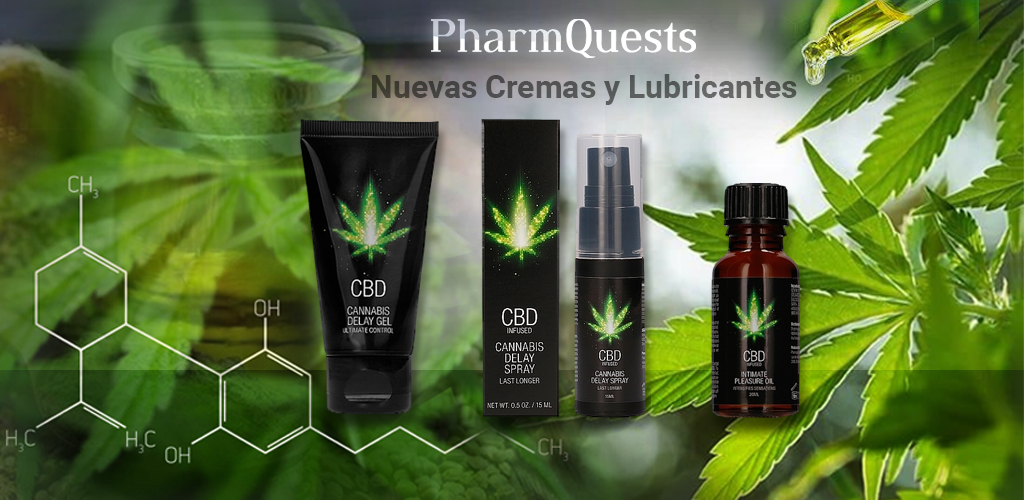 Lubricantes y aceites de masaje naturales y de cbo